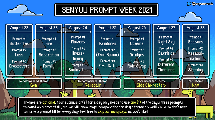 Senyuu Prompt Week 2021 graphic
